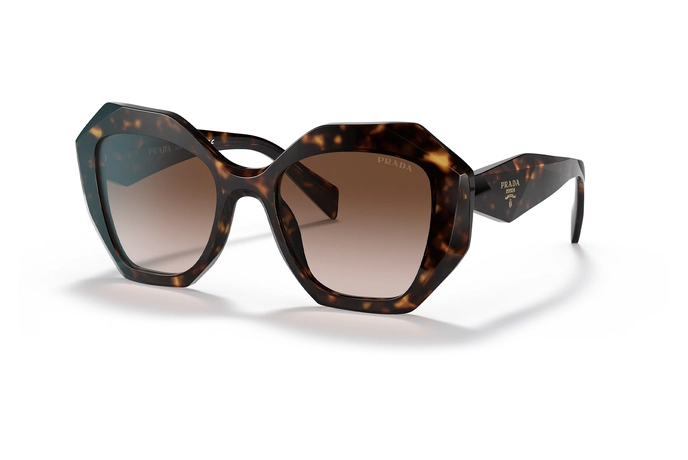 عینک آفتابی کائوچویی زنانه پرادا - PRADA SPR16W - SPR16W 2AU-6S1