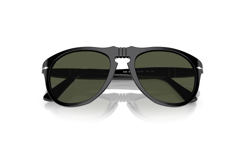 عینک آفتابی - تمام فریم - کائوچویی - پرسول - مشکی - سبز - عکس شماره 4