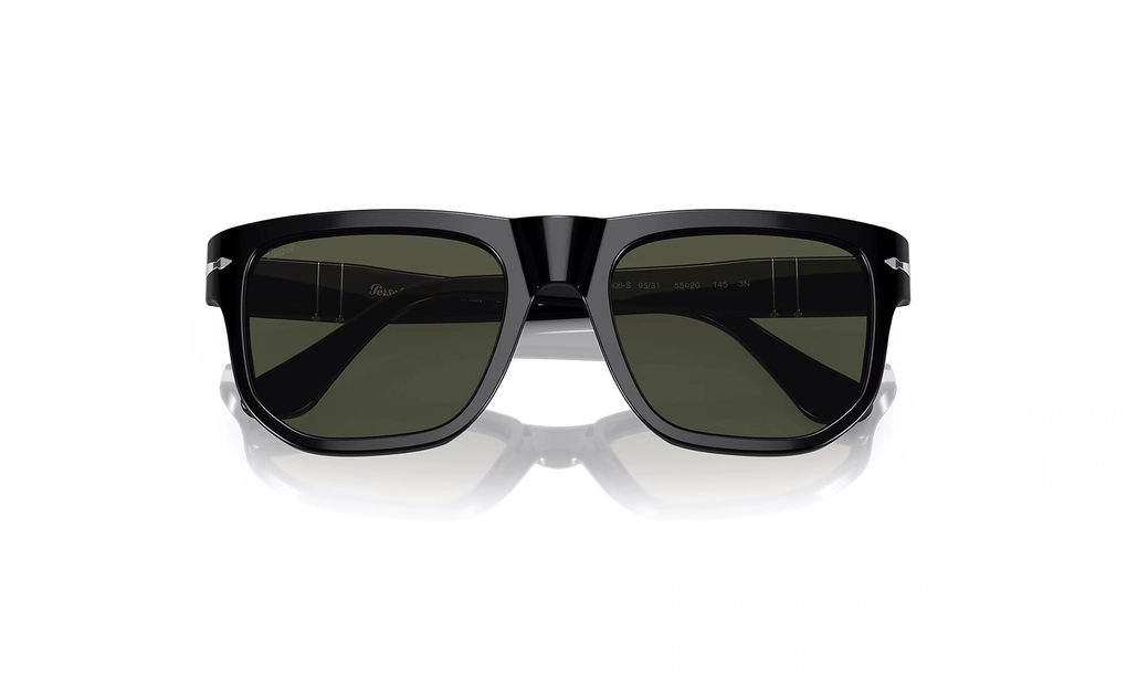 عینک آفتابی - تمام فریم - کائوچویی - پرسول - مشکی - سبز - عکس شماره 4