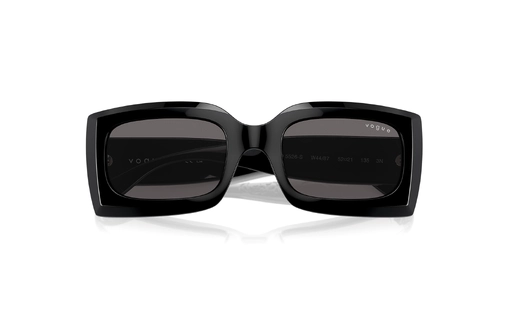 عینک آفتابی - تمام فریم - کائوچویی - وگ - مشکی - دودی - عکس شماره 4