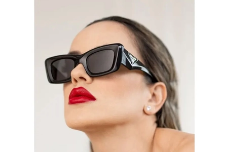 عینک آفتابی گربه‌ای پرادا - PRADA SPR13Z - SPR13Z 1AB-5S0