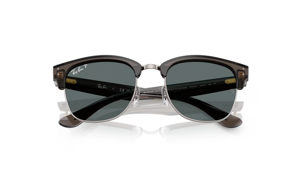 عینک آفتابی - کائوچویی - ری بن - طوسی, شیشه ای - خاکستری - عکس شماره 4