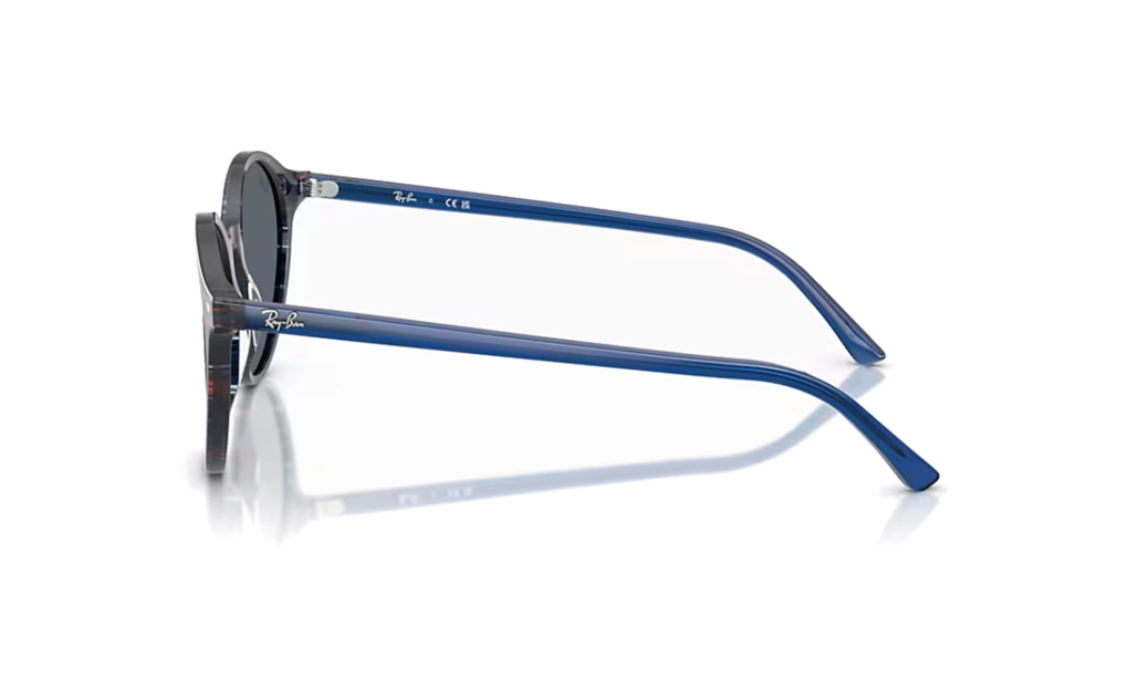 عینک آفتابی - تمام فریم - کائوچویی - ری بن - آبی, مشکی, قرمز هاوانا - آبی - عکس شماره 4