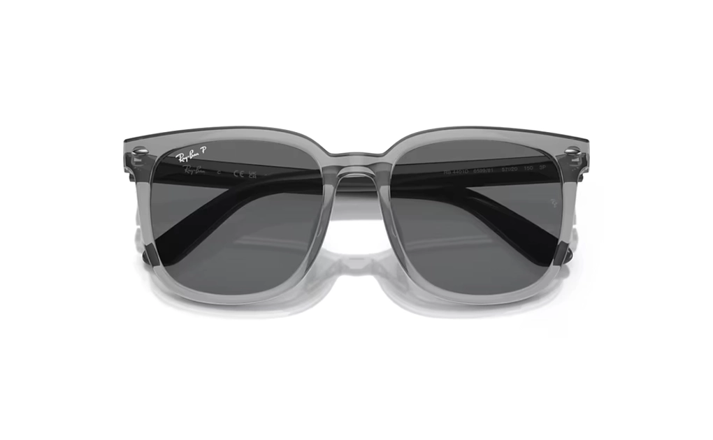 عینک آفتابی - تمام فریم - کائوچویی - ری بن - دودی, شیشه ای - دودی - عکس شماره 4