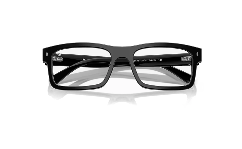 عینک طبی - تمام فریم - کائوچویی - ری بن - مشکی - عکس شماره 4