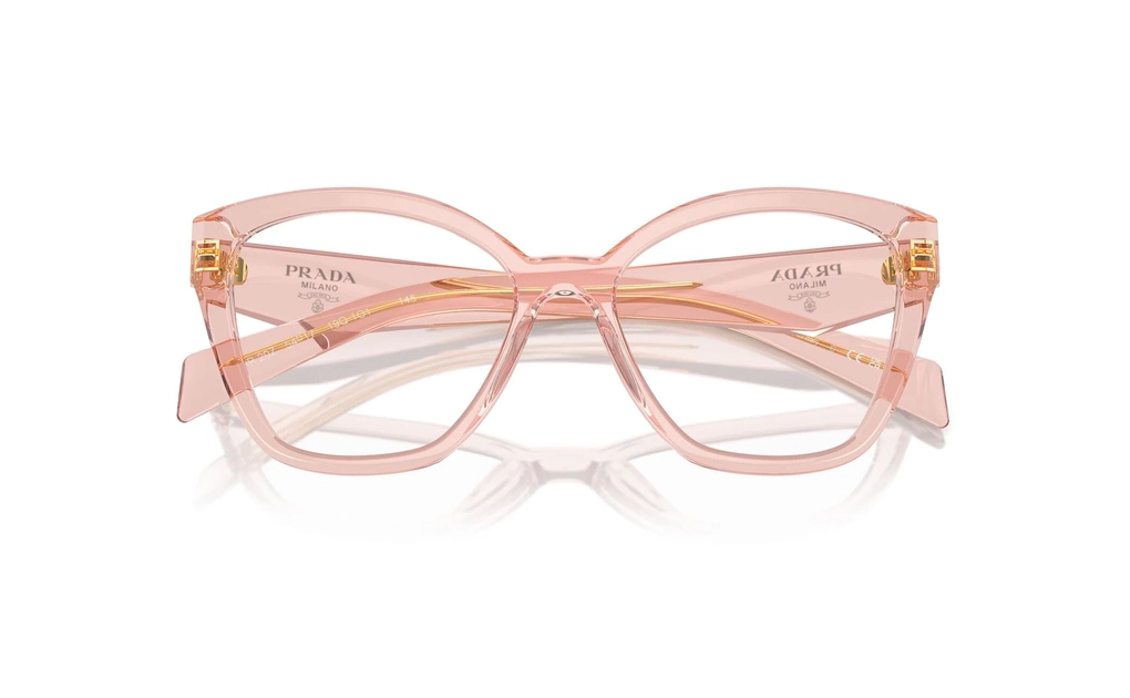 عینک طبی - تمام فریم - کائوچویی - پرادا - صورتی, شیشه ای - عکس شماره 4