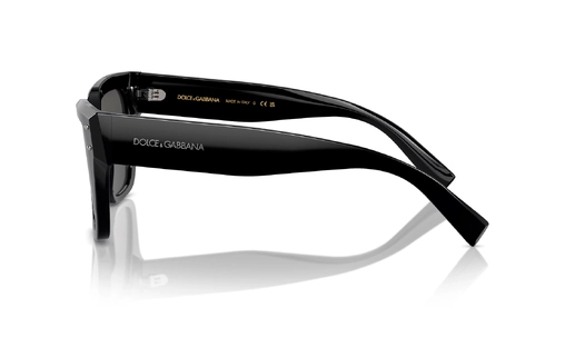 عینک آفتابی - تمام فریم - کائوچویی - دولچه و گابانا - مشکی - دودی - عکس شماره 4