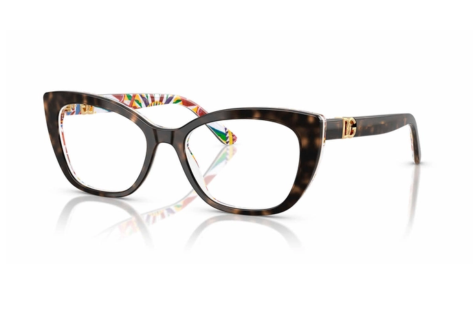 عینک طبی گربه‌ای دولچه و گابانا - Dolce & Gabbana DG3398 - DG3398 3217