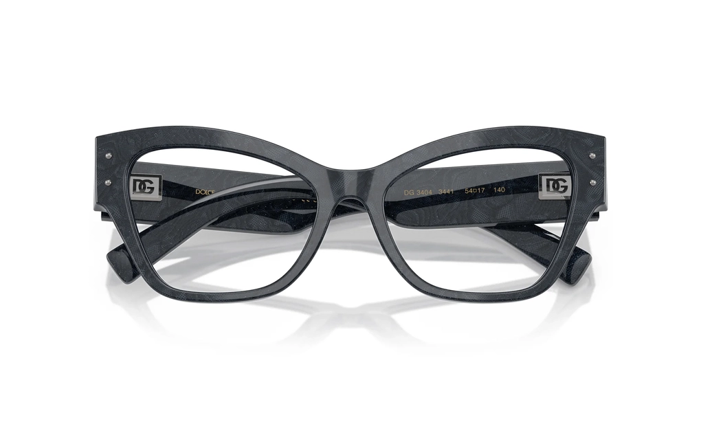 عینک طبی - تمام فریم - کائوچویی - دولچه و گابانا - مشکی - عکس شماره 4