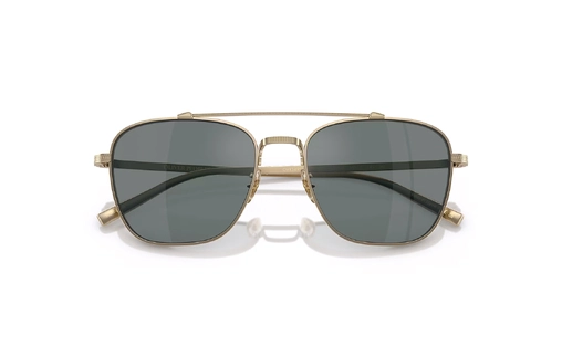 عینک آفتابی - تمام فریم - تیتانیوم - الیور پیپلز - طلایی - آبی, دودی - عکس شماره 5