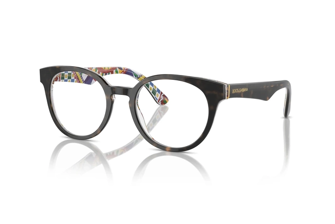 عینک طبی گرد دولچه و گابانا - Dolce & Gabbana  DG3361 - DG3361 3217