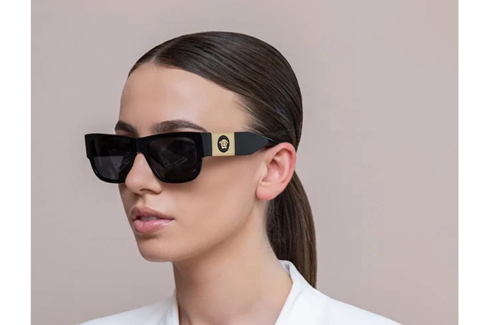 عینک آفتابی مستطیلی ورساچه - Versace VE4406 - VE4406 GB1/87