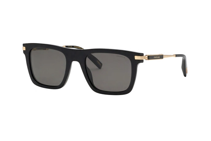 عینک آفتابی کائوچویی دسته طلایی شوپارد