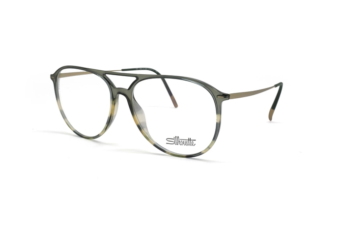 عینک خلبانی سبز سیلوئت - زاویه سه رخ