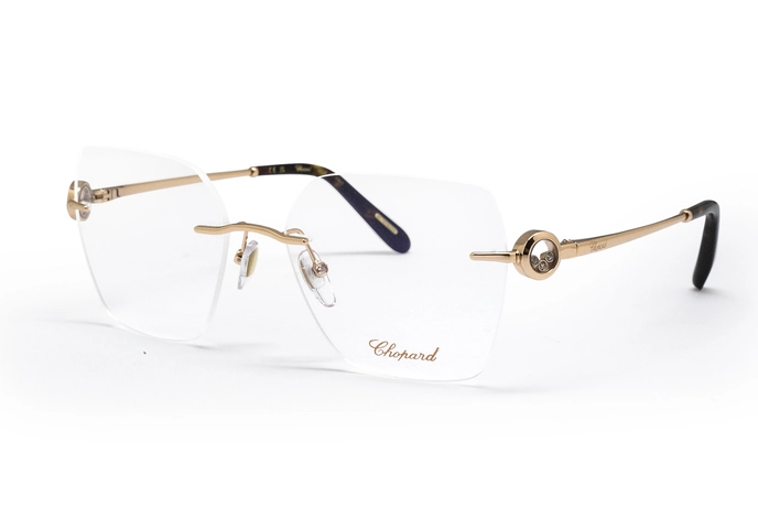 عینک طبی گریف زنانه شوپارد - رز گلد - زاویه سه رخ