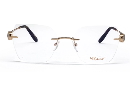 عینک طبی گریف زنانه شوپارد - رز گلد - زاویه روبرو