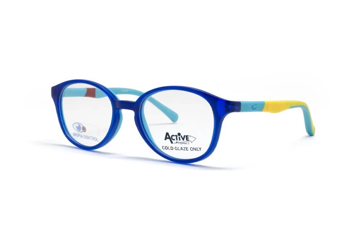 عینک طبی بچگانه سنترواستایل Centrostyle رنگ آبی - زاویه سه‌رخ