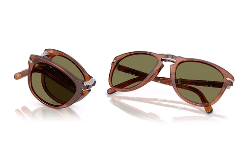 عینک آفتابی - تمام فریم - کائوچویی - پرسول - قهوه ای - سبز - عکس شماره 4