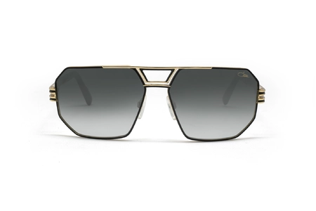 عینک آفتابی کازال بدنه طلایی مشکی - زاویه روبرو