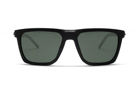 عینک آفتابی پلین اسپرت Plein Sport SSP031 بدنه مشکی و عدسی سبز - زاویه روبرو